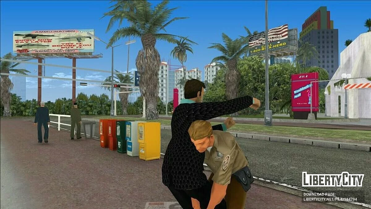 Redução de dano em combate corpo a corpo / GTA Vice City