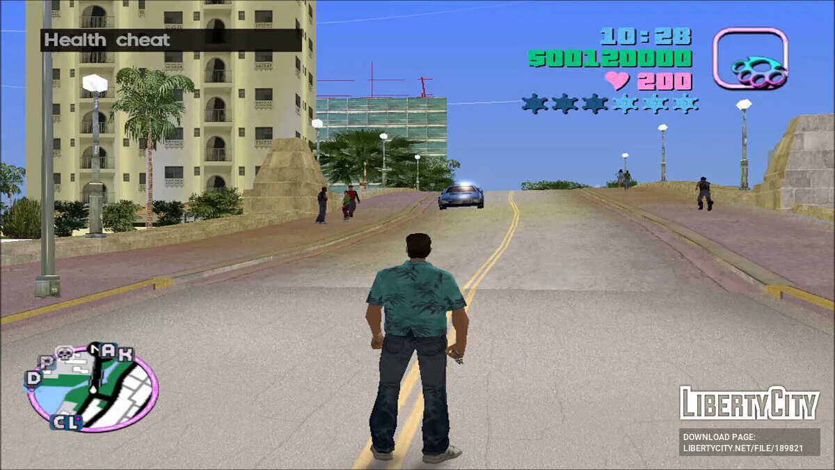 200 здоров'я для Томмі Версетті / GTA Vice City