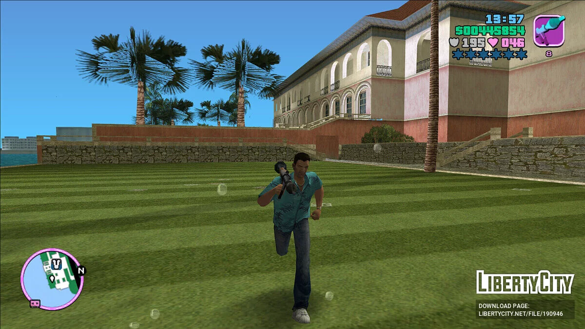 Анімації з VCS/LCS + спринт зі зброєю / GTA Vice City