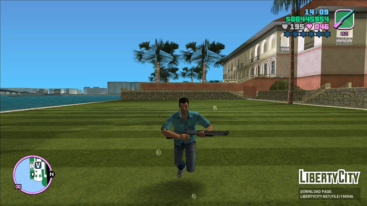 Анімації з VCS/LCS + спринт зі зброєю / GTA Vice City