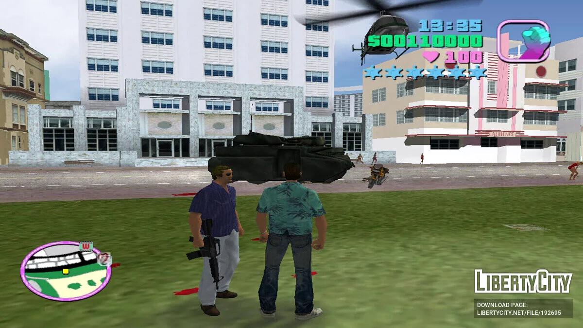 Охоронець для Томмі на мотоциклі / GTA Vice City