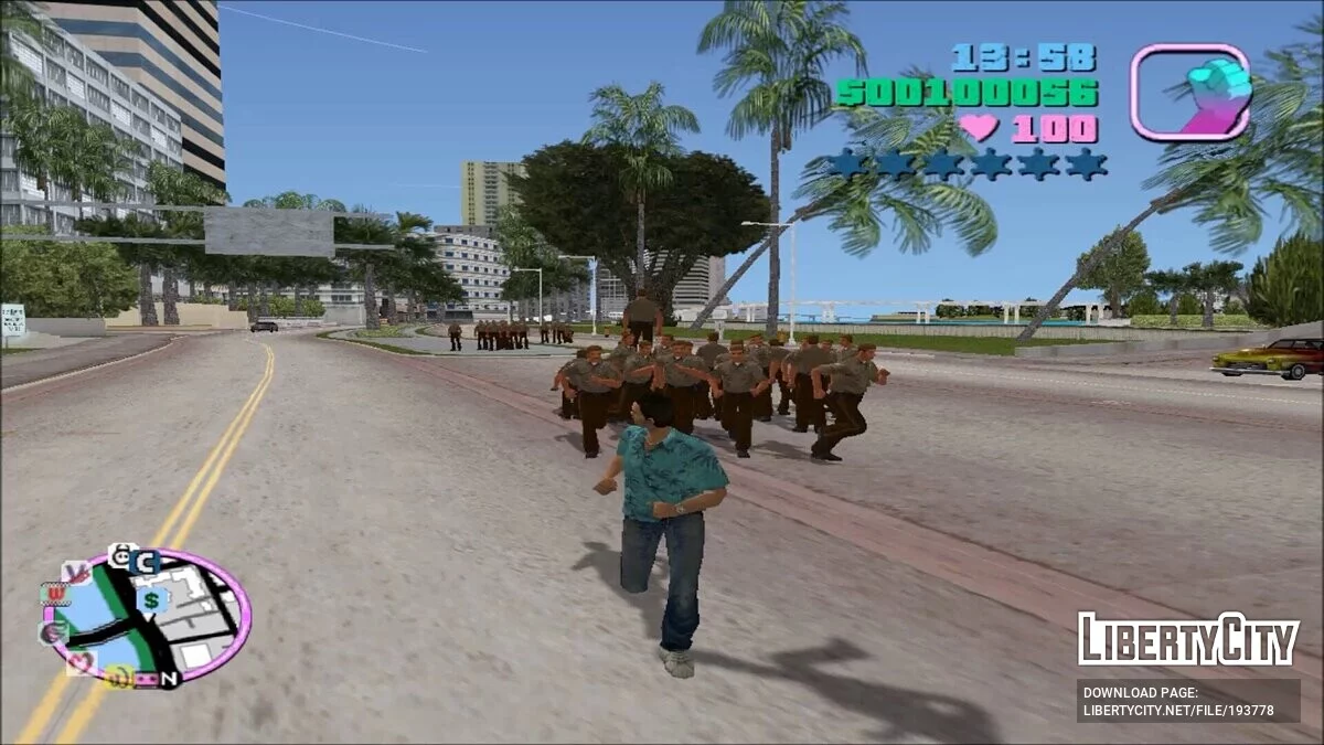 Police Bodyguard / GTA Vice City