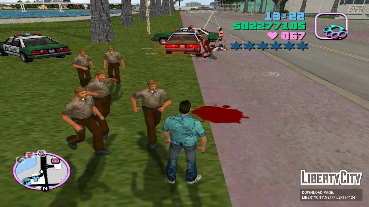 Можливість викликати поліцію / GTA Vice City