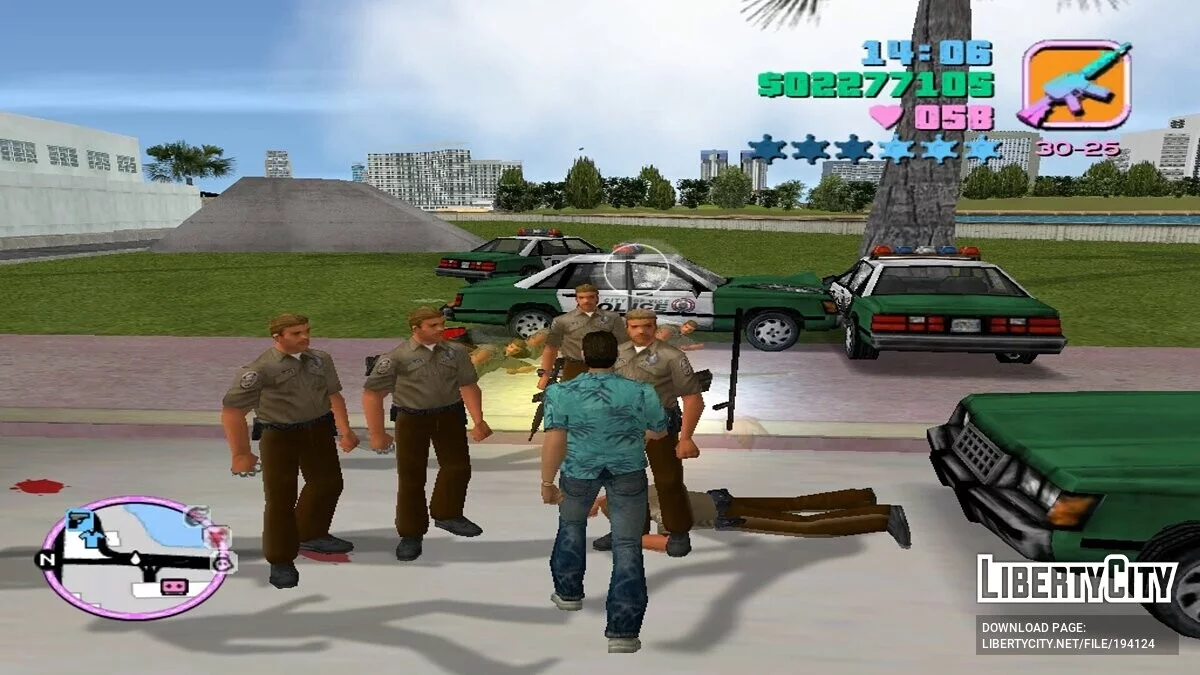 Можливість викликати поліцію / GTA Vice City