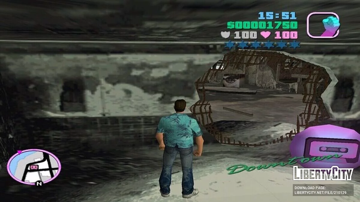 Novo interior do Skumole Shack / GTA Vice City