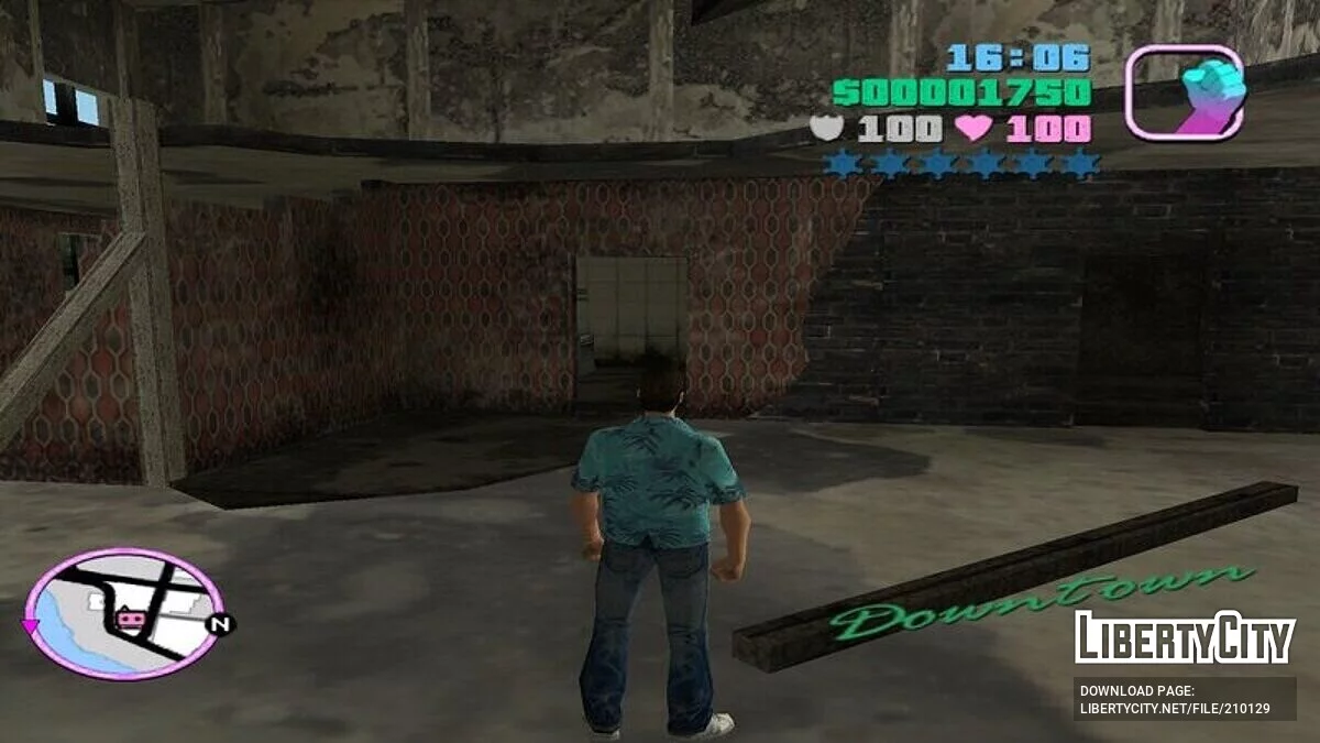 Novo interior do Skumole Shack / GTA Vice City
