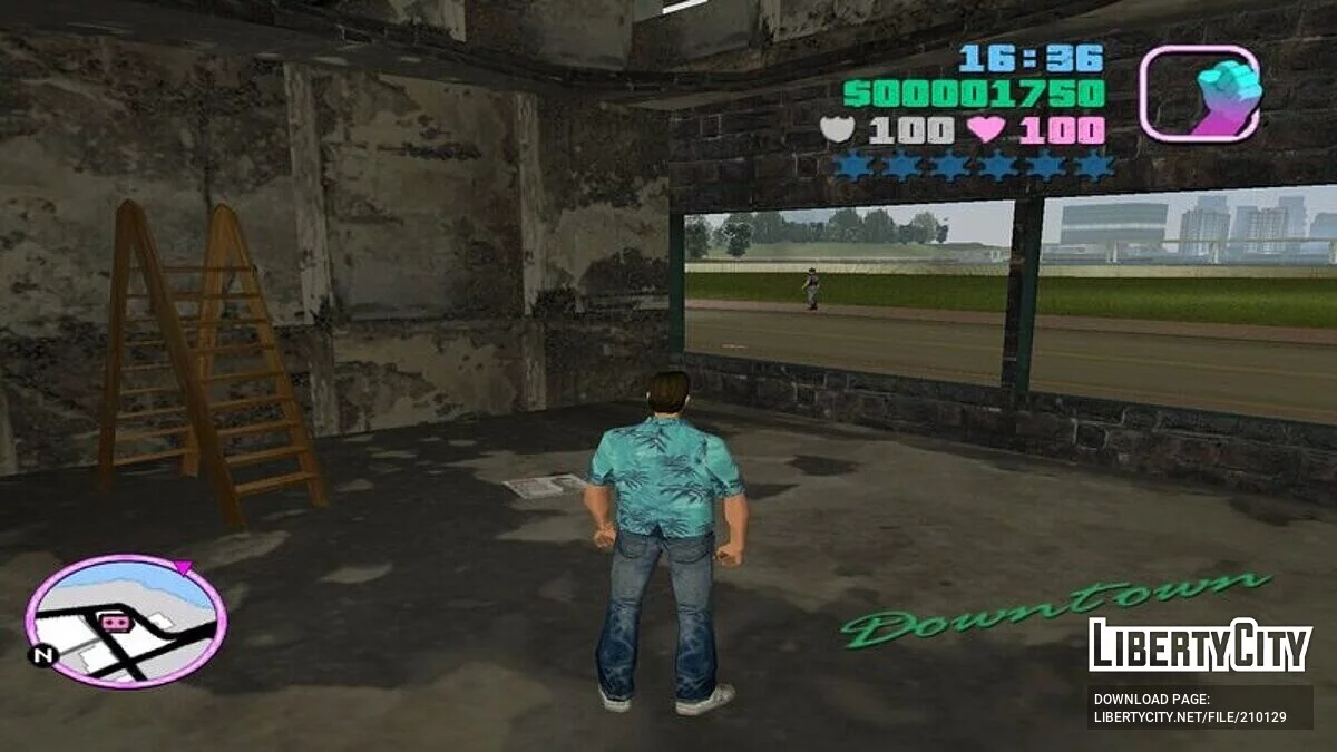 Novo interior do Skumole Shack / GTA Vice City