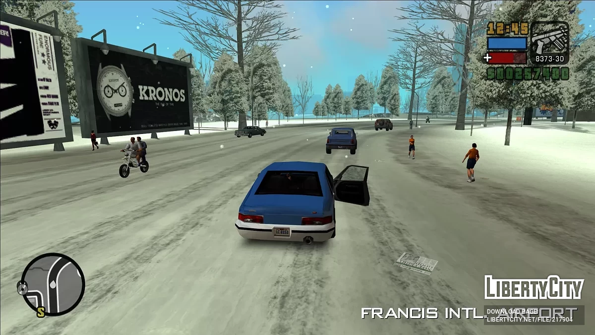 Liberty City de Inverno para RE: LCS / GTA Vice City