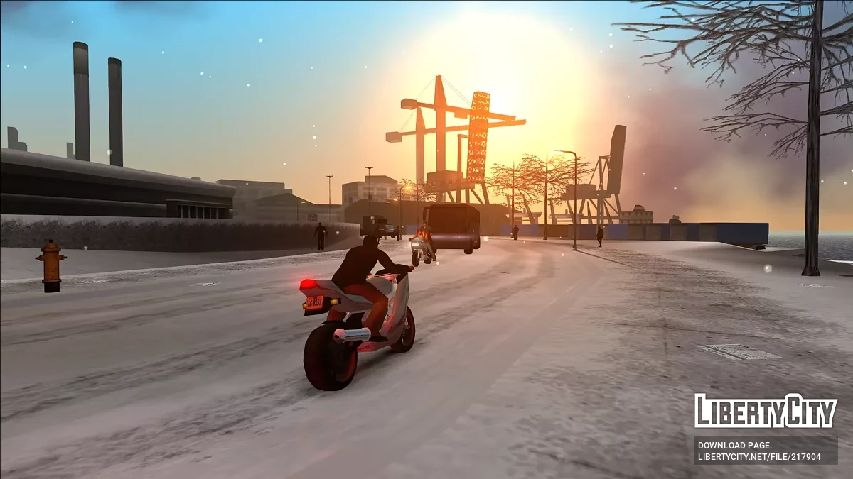 Liberty City de Inverno para RE: LCS / GTA Vice City