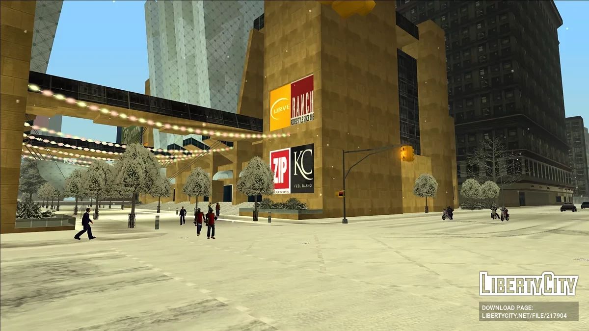 Liberty City de Inverno para RE: LCS / GTA Vice City