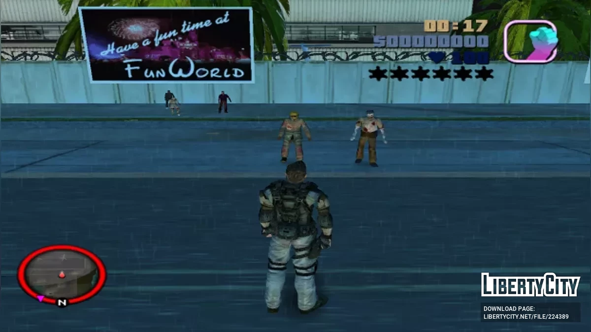 GTA Довга Ніч Зомбі Апокаліпсис / GTA Vice City