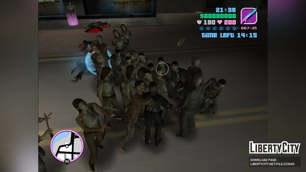 Outbreak alpha - Apocalipsis zombi v0.1 / GTA Vice City