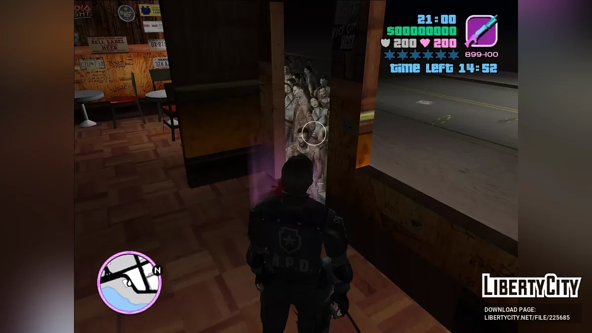 Outbreak alpha - Apocalipsis zombi v0.1 / GTA Vice City
