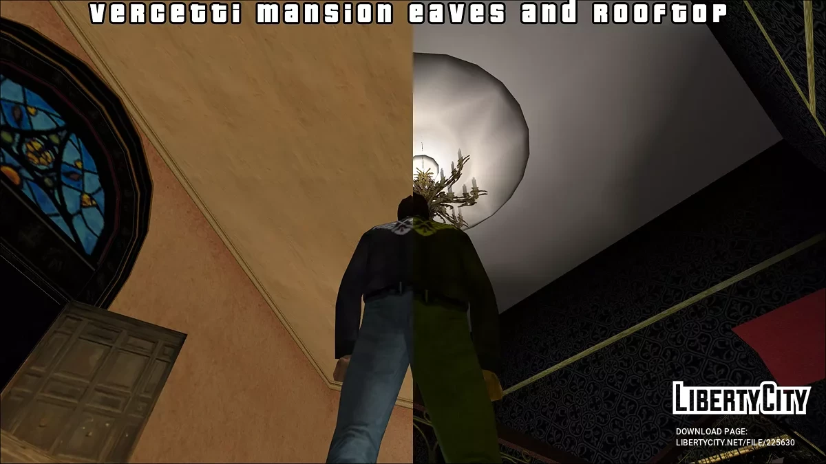 Vercetti Mansion Eaves And Rooftop Repair / GTA Vice City