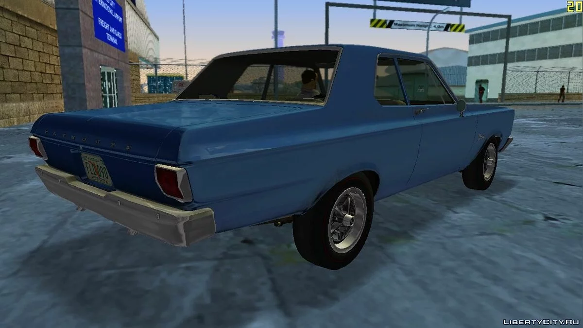 Plymouth Belvedere I 2-door Sedan 1965 for VC / جي تي إيه فايس سيتي