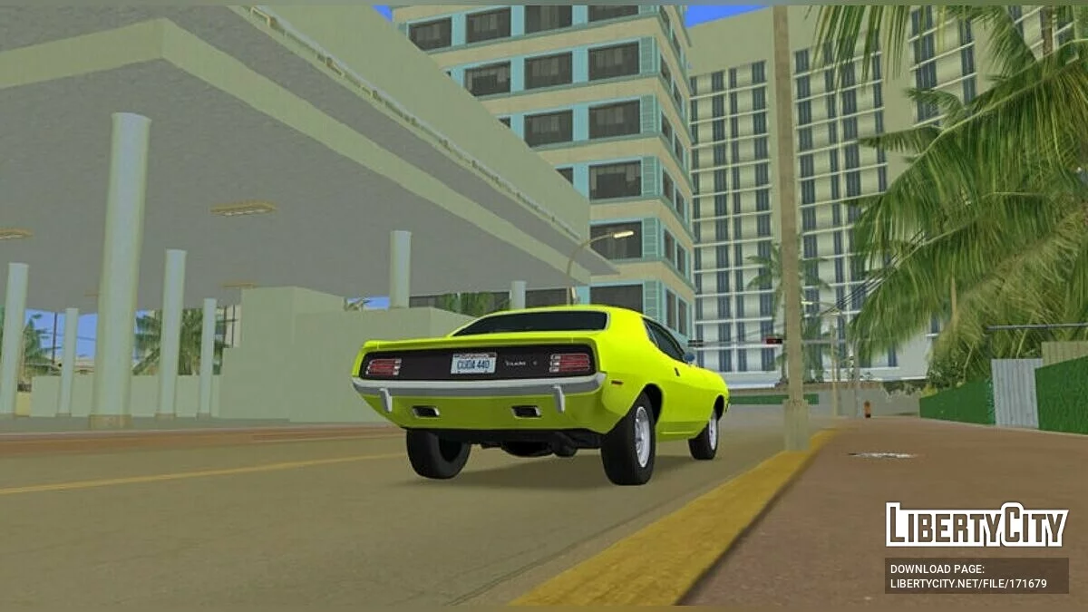 Plymouth Barracuda 440 '70 / GTA Vice City