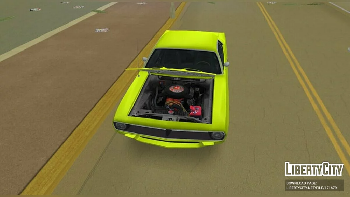 Plymouth Barracuda 440 '70 / GTA Vice City