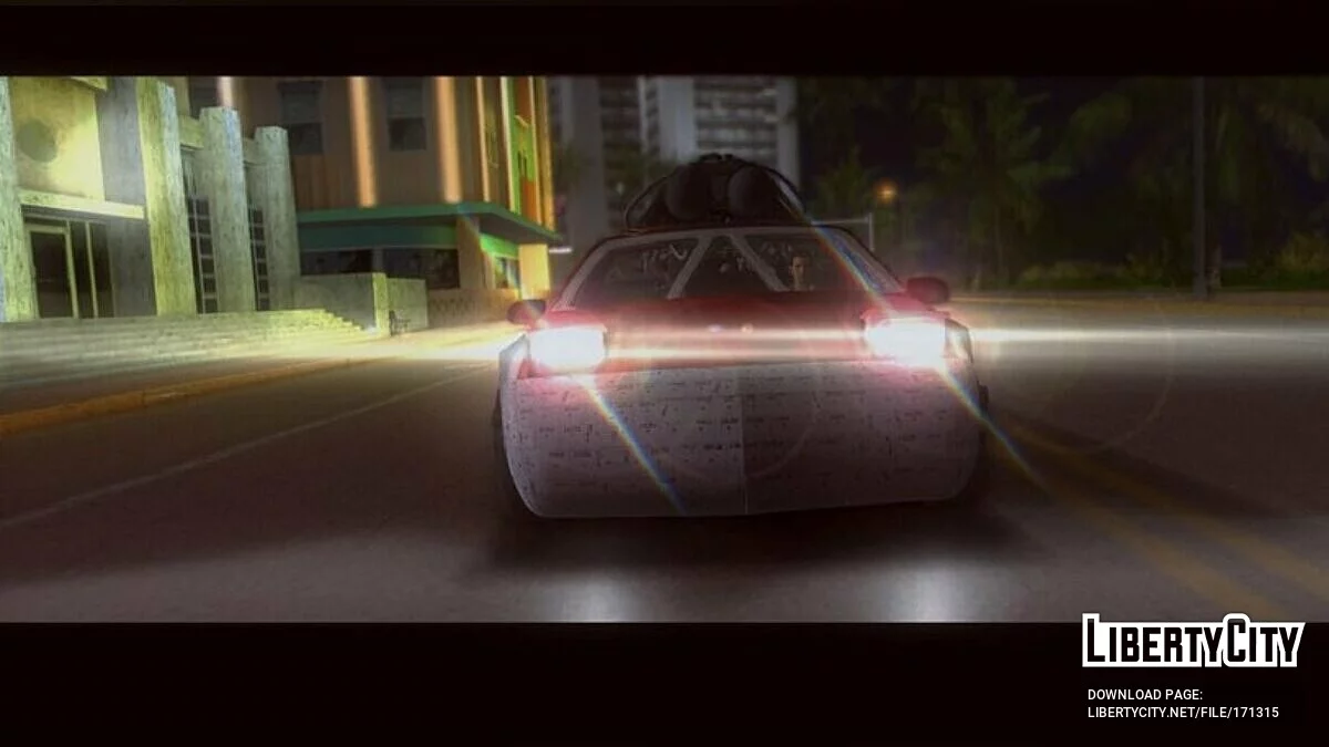 Pontiac Fiero FnF9 Rocket Edition / GTA Vice City