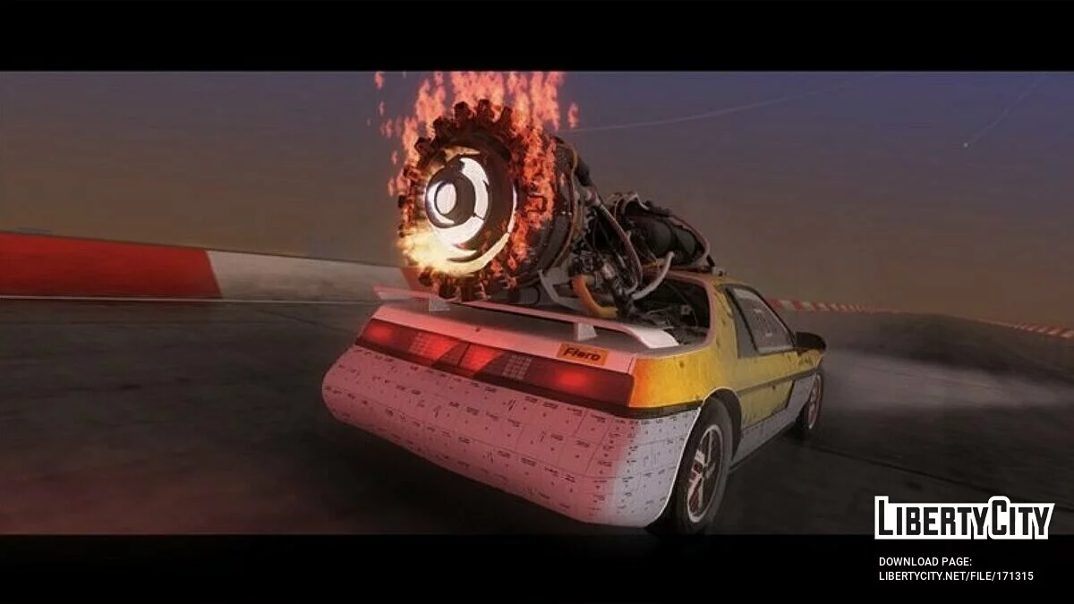 Pontiac Fiero FnF9 Rocket Edition / GTA Vice City
