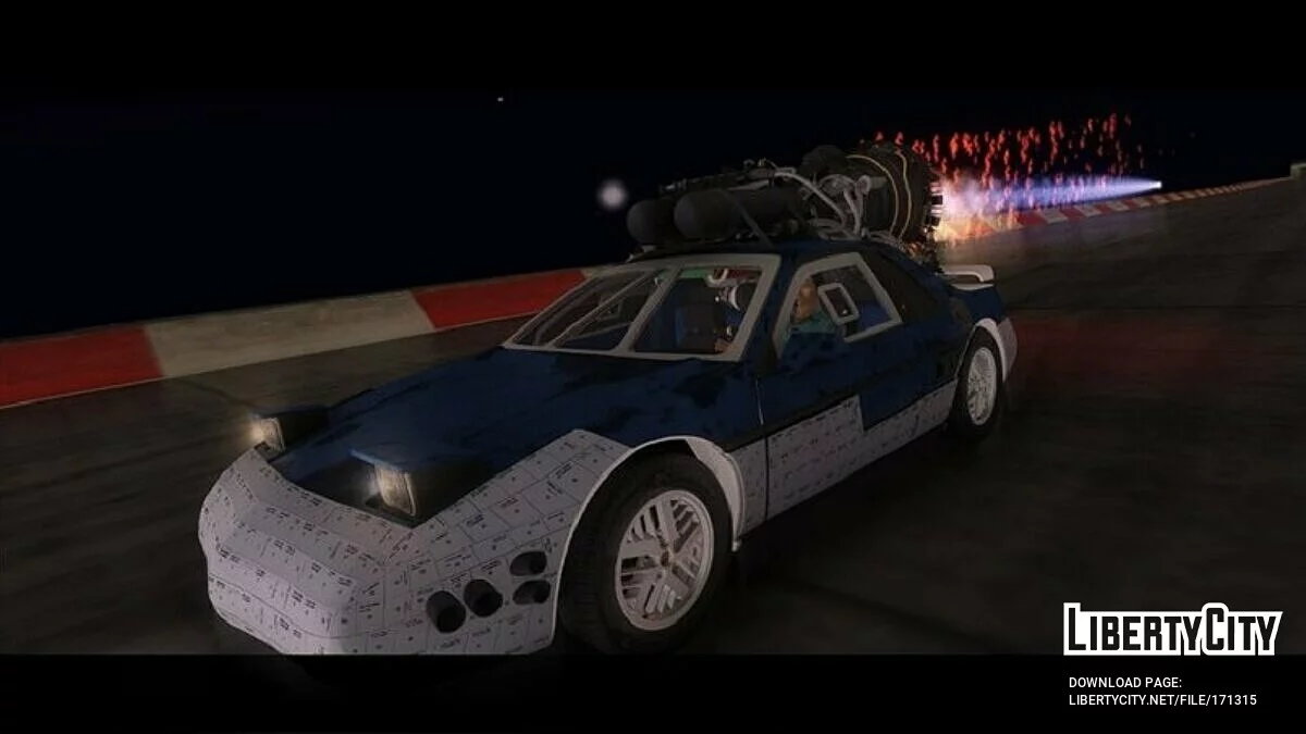 Pontiac Fiero FnF9 Rocket Edition / GTA Vice City