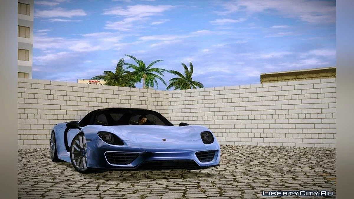 2016 Porsche 918 Spyder Weissach Package / GTA Vice City