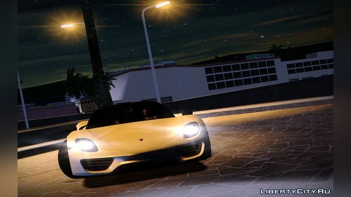 2016 Porsche 918 Spyder Weissach Package / GTA Vice City