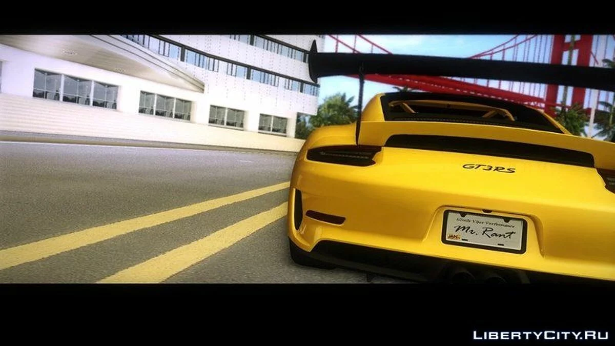 Porsche 911 GT3 RS Weissach Package \'18 / GTA Vice City