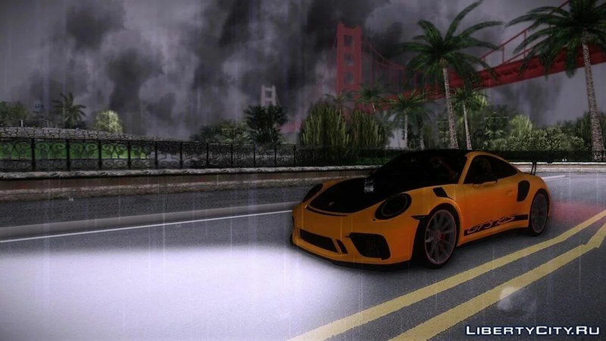 Porsche 911 GT3 RS Weissach Package \'18 / GTA Vice City