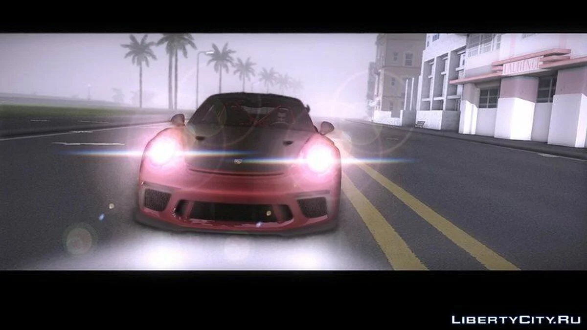 Porsche 911 GT3 RS Weissach Package \'18 / GTA Vice City