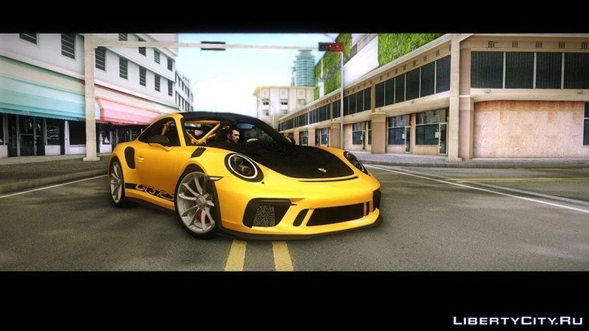 Porsche 911 GT3 RS Weissach Package \'18 / GTA Vice City