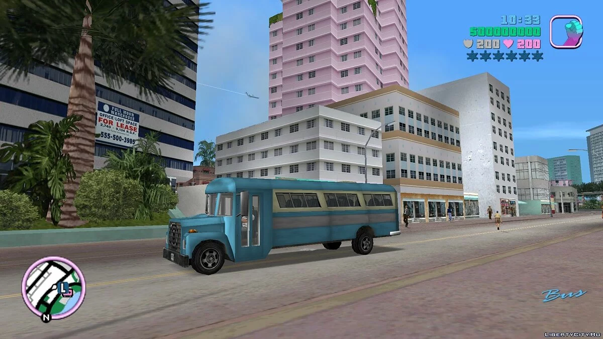 Стандартні автобуси з інтер'єром / GTA Vice City