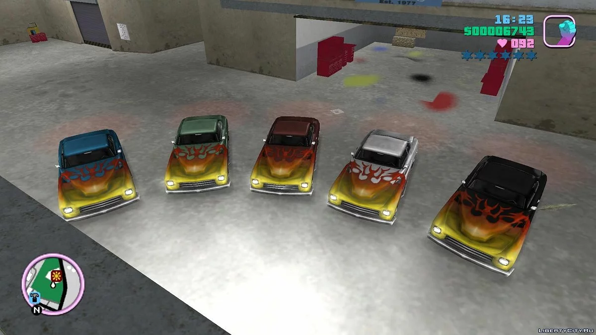 Cuban Hermes repeignable / GTA Vice City