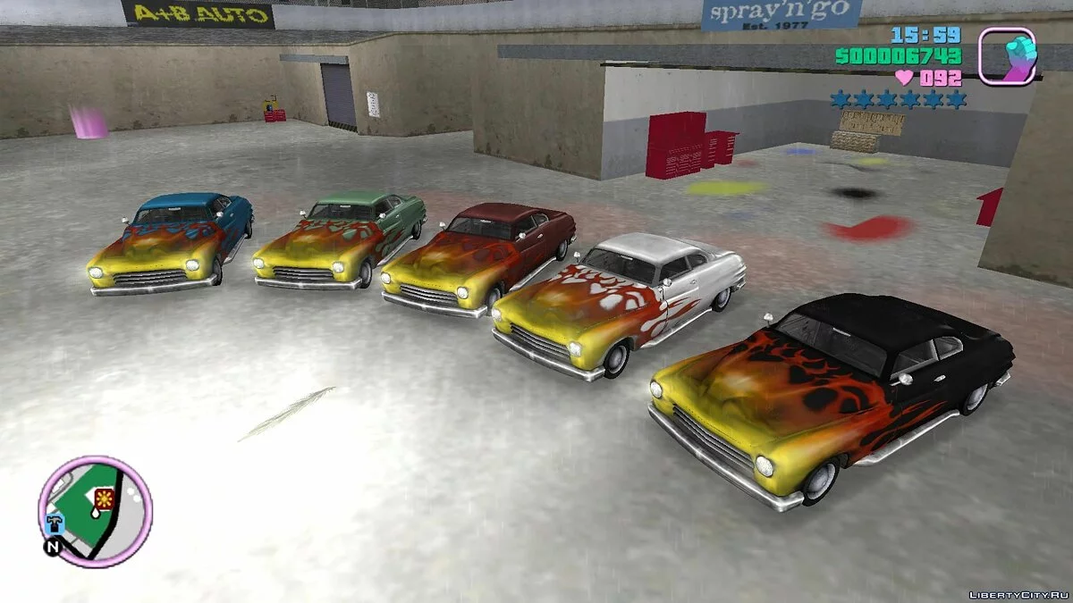 Cuban Hermes repeignable / GTA Vice City