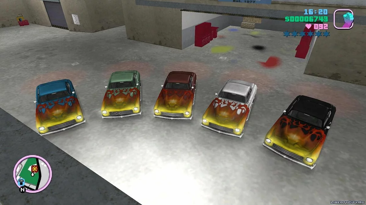 Cuban Hermes repeignable / GTA Vice City
