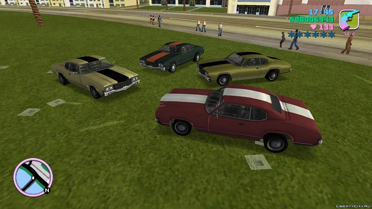 Repaintable Sabre Turbo / GTA Vice City