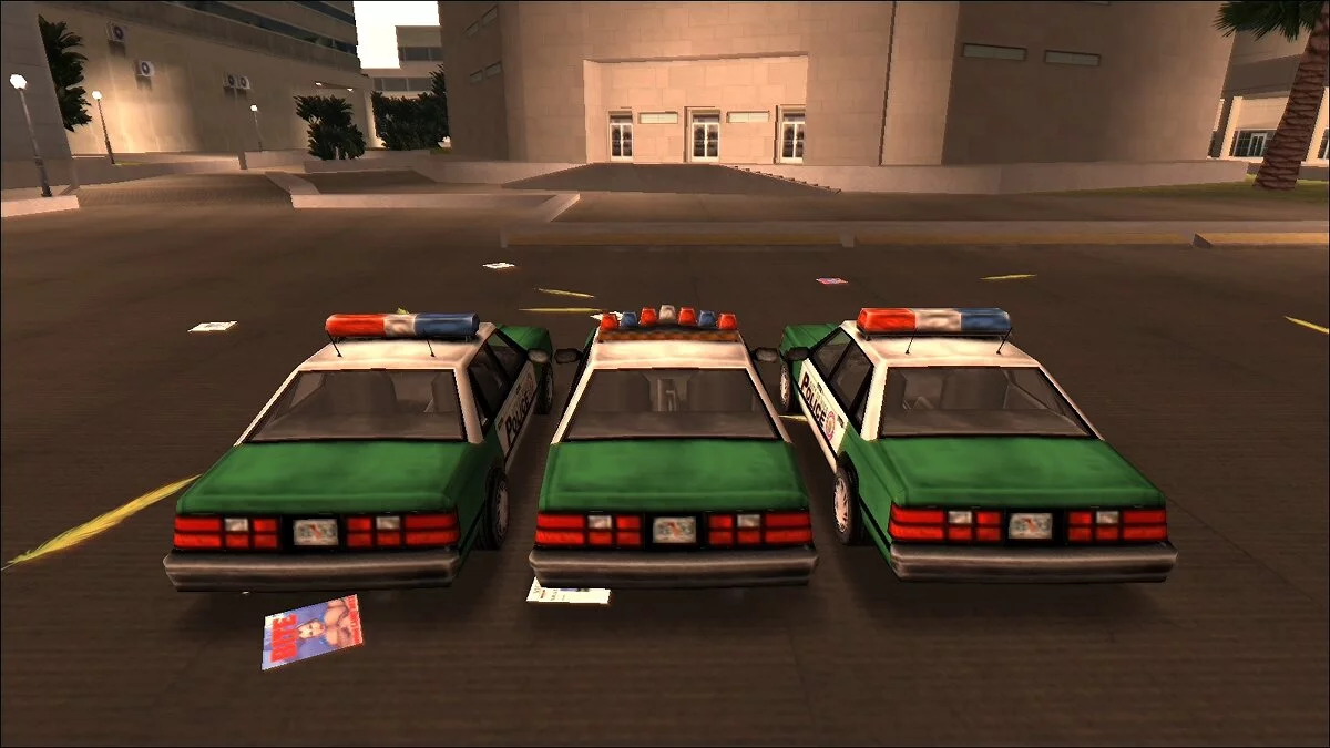 Livery Polisi Beta + Ekstra Baru / GTA Vice City