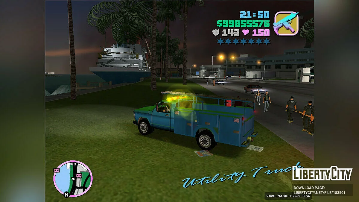 Benson Service Vehicles [MVL] / GTA Vice City