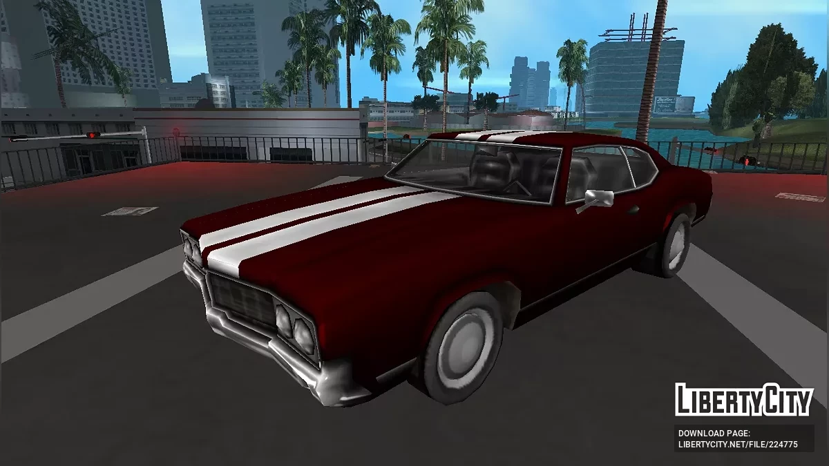 Sabre Turbo yang Dapat Diwarnai / GTA Vice City
