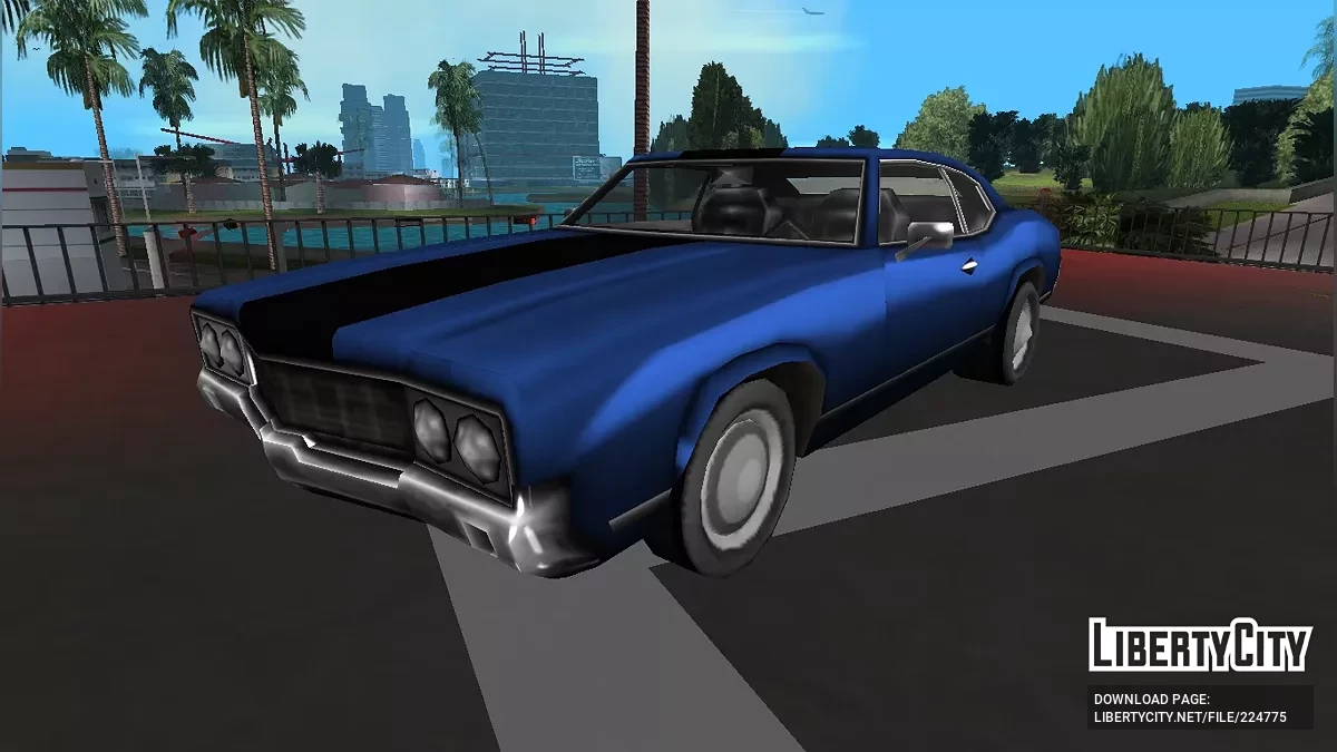 Sabre Turbo yang Dapat Diwarnai / GTA Vice City