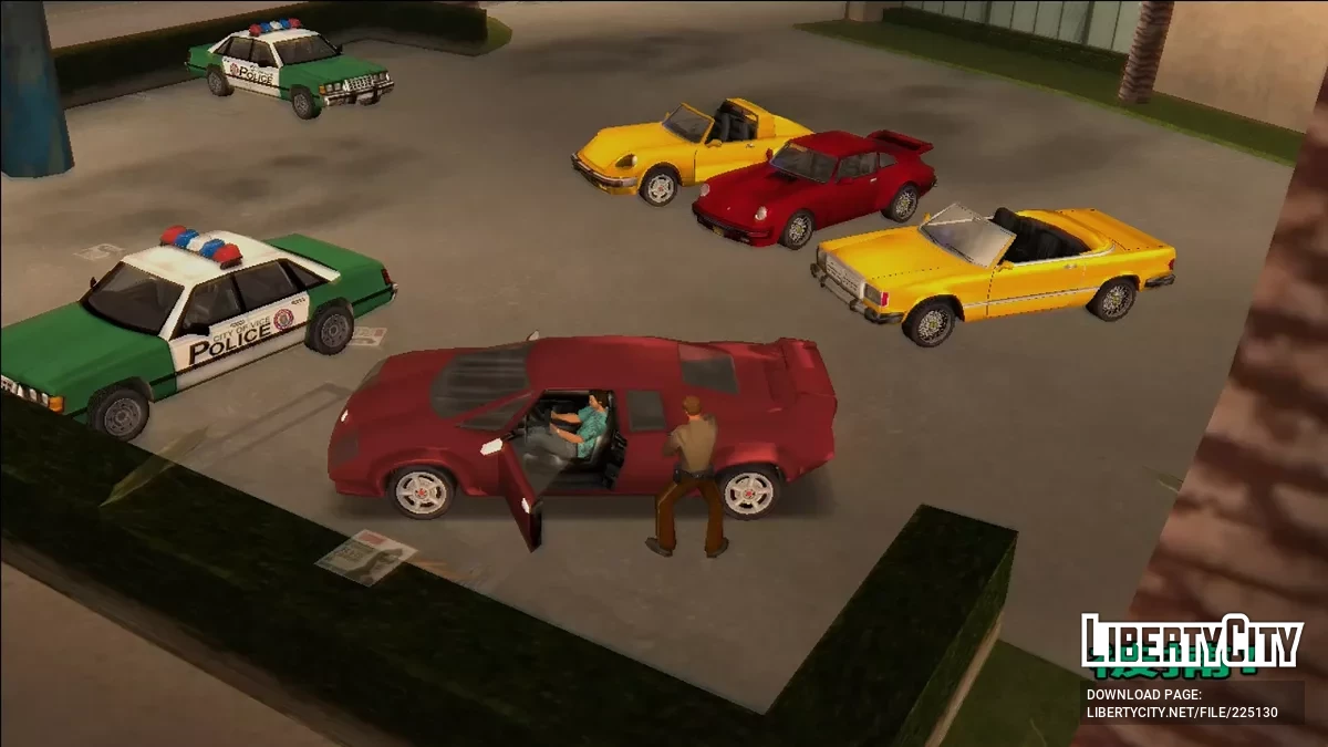 MVL Carpack with Xbox Textures / GTA Vice City