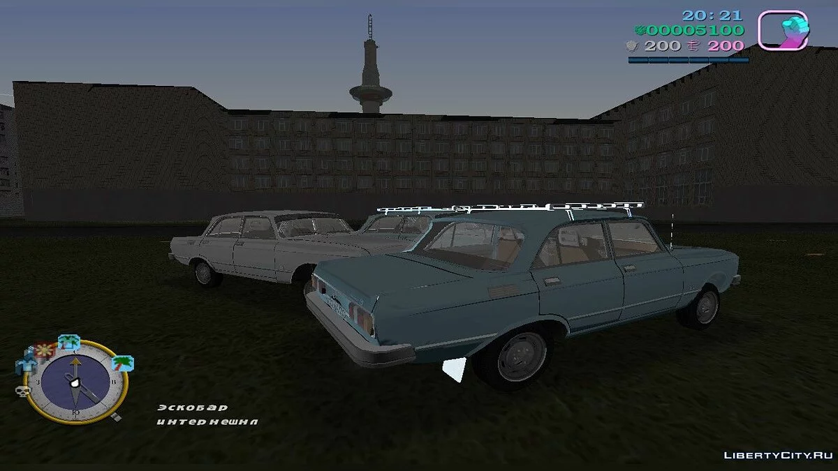 Moskvitch 2140 SL (MVL) / GTA Vice City