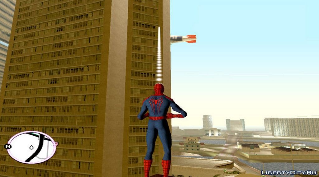 Download Spiderman mod for GTA Vice City
