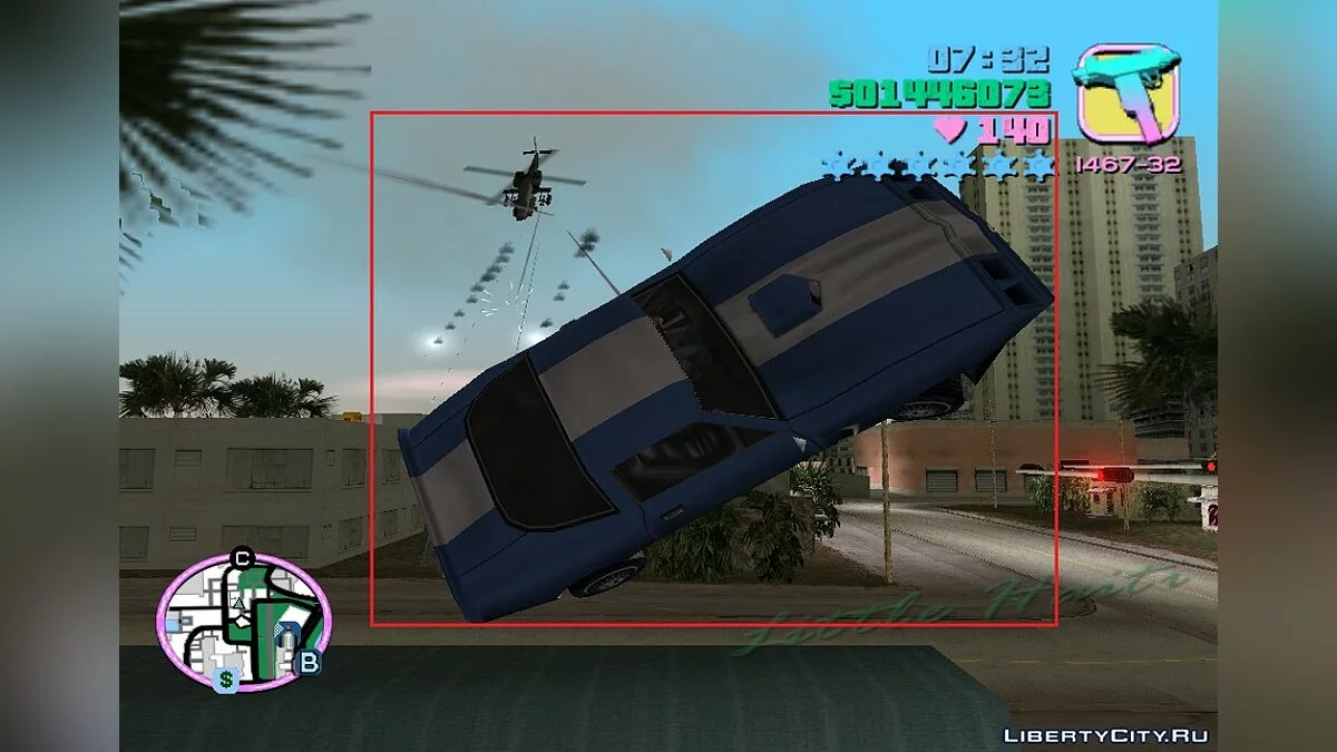 Hunter Attacks / GTA Vice City