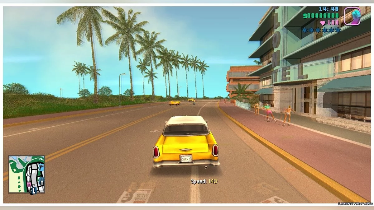 Square Radar V1.0 / GTA Vice City