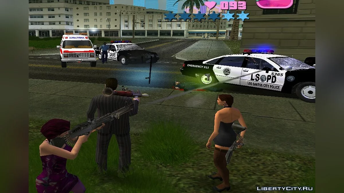 Охранницы для игрока / GTA Vice City
