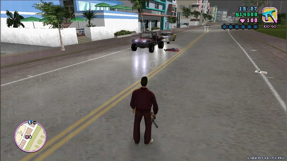 Light Reflection Fix on Wet Asphalt / GTA Vice City