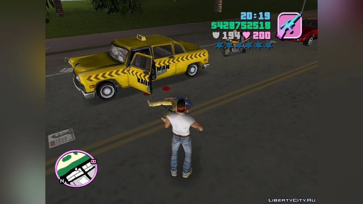 Taxi Fahrer "Zufallsgenerator" / GTA Vice City