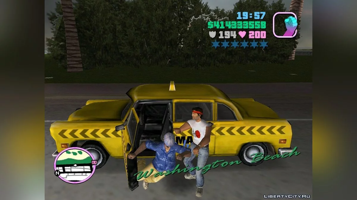 Taxi Fahrer "Zufallsgenerator" / GTA Vice City