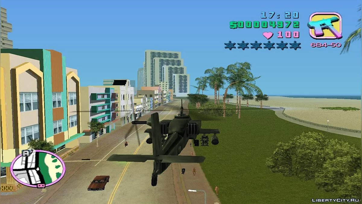 Тепер можна скидати бомби з вертольота / GTA Vice City