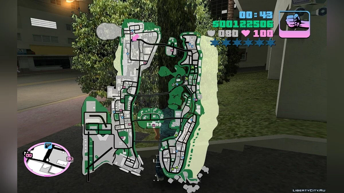 In-Game Map / GTA Vice City